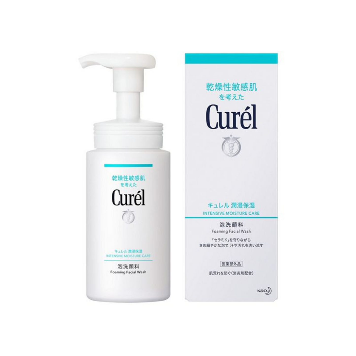 Kao Curél Mousse Nettoyante Hydratante Visage 150mL