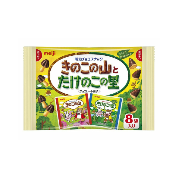 Meiji Mushroom & Bamboo Shoots Snack Bag 92g