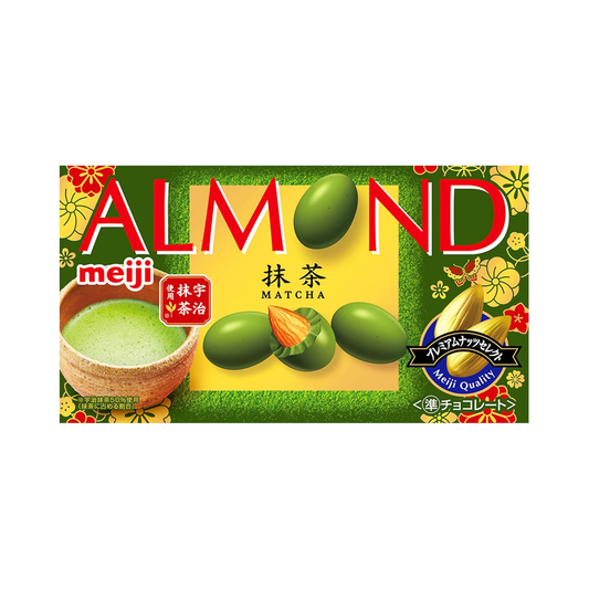 Meiji Almond Chocolate Matcha 67g