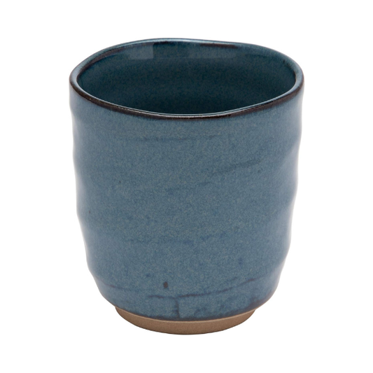 Ceramic tea cup (blue)