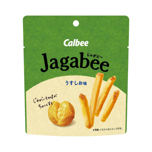 Calbee Jagabee Lightly Salted 38 g