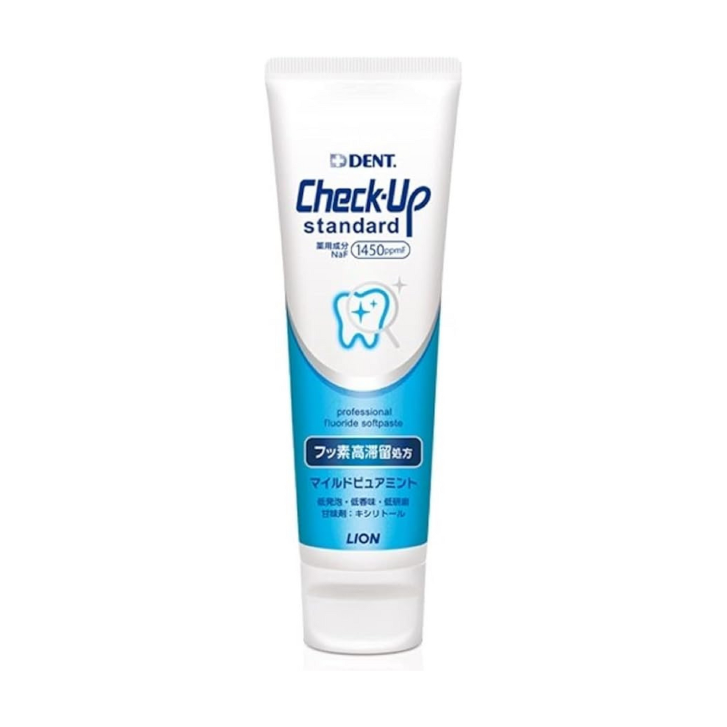 Dentifrice LION Check-Up Standard (Menthe Pure Douce) 135 g