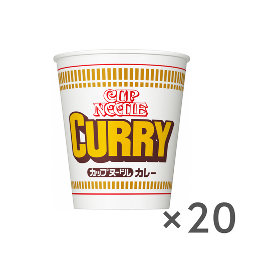 Nissin Cup Noodle Curry 87g ×20 Gobelets