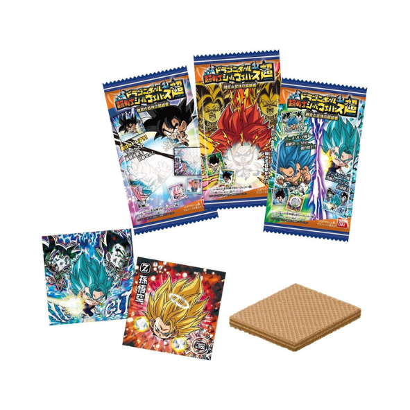 Dragon Ball Super Warrior Wafer (& Sticker) x1