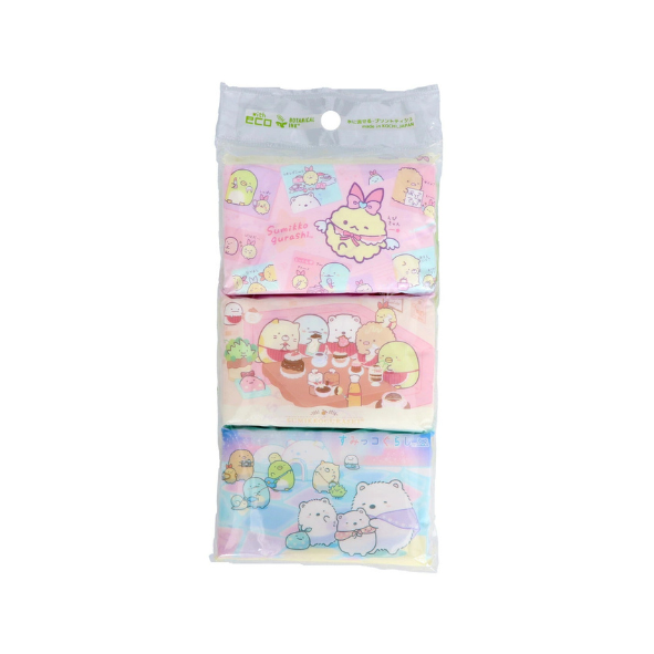 Sumikko Gurashi Pocket Tissue 6‑pack